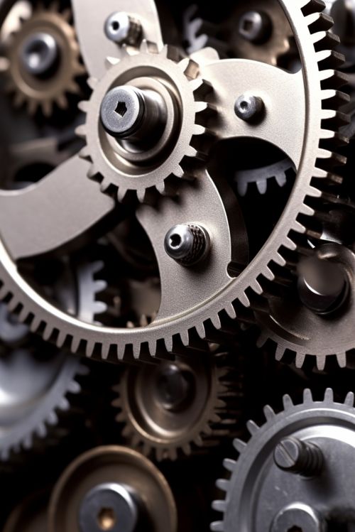 機器部件工廠工業(yè)機械齒輪零件攝影圖片 攝影圖